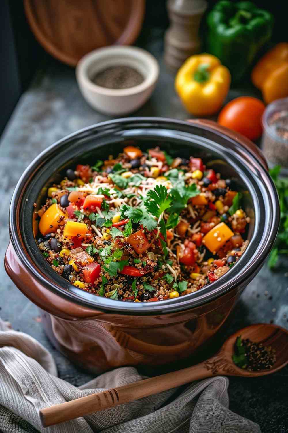 Quinoa and Black Bean Stew