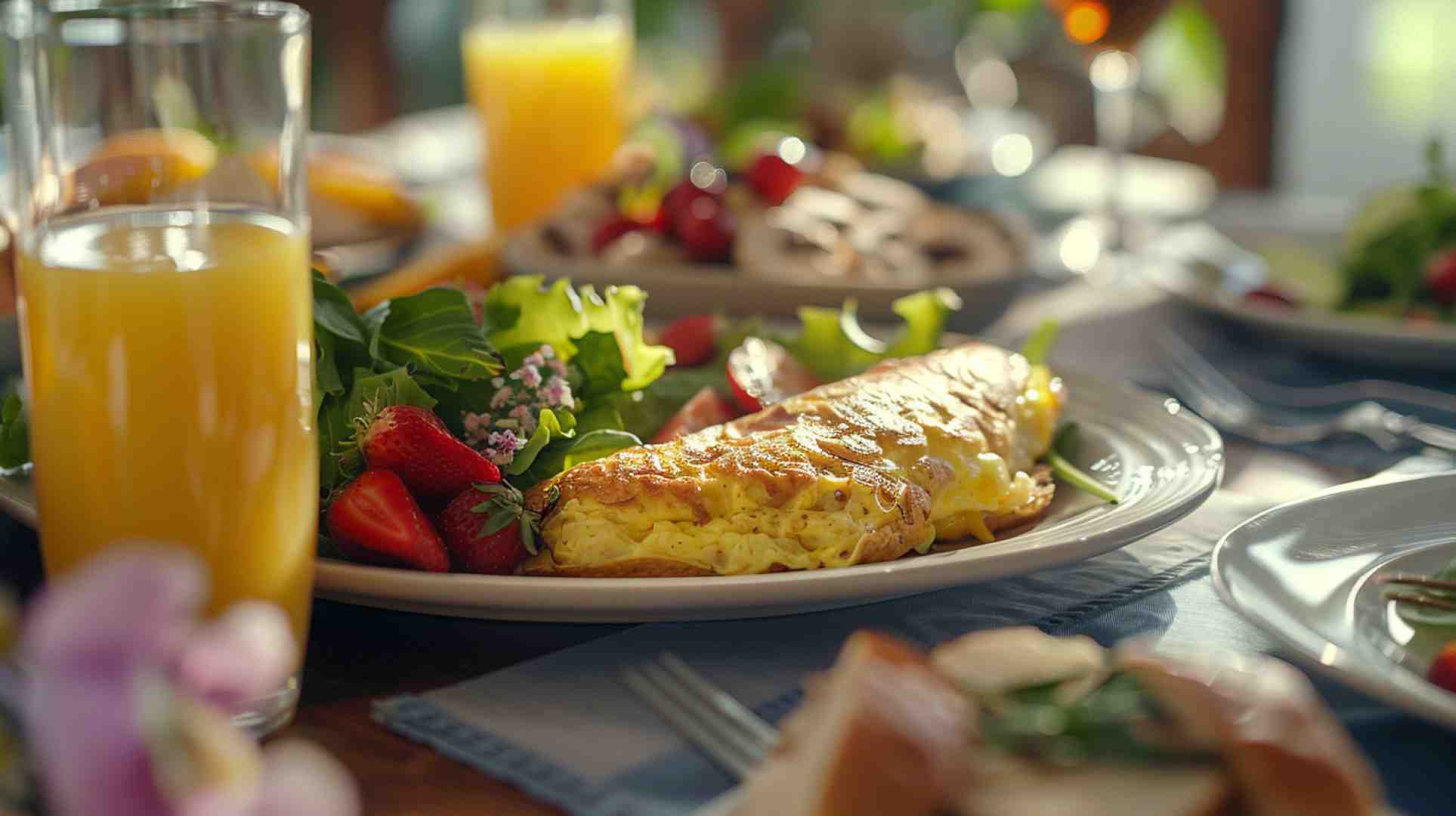 Restaurant-Style Mushroom Omelette