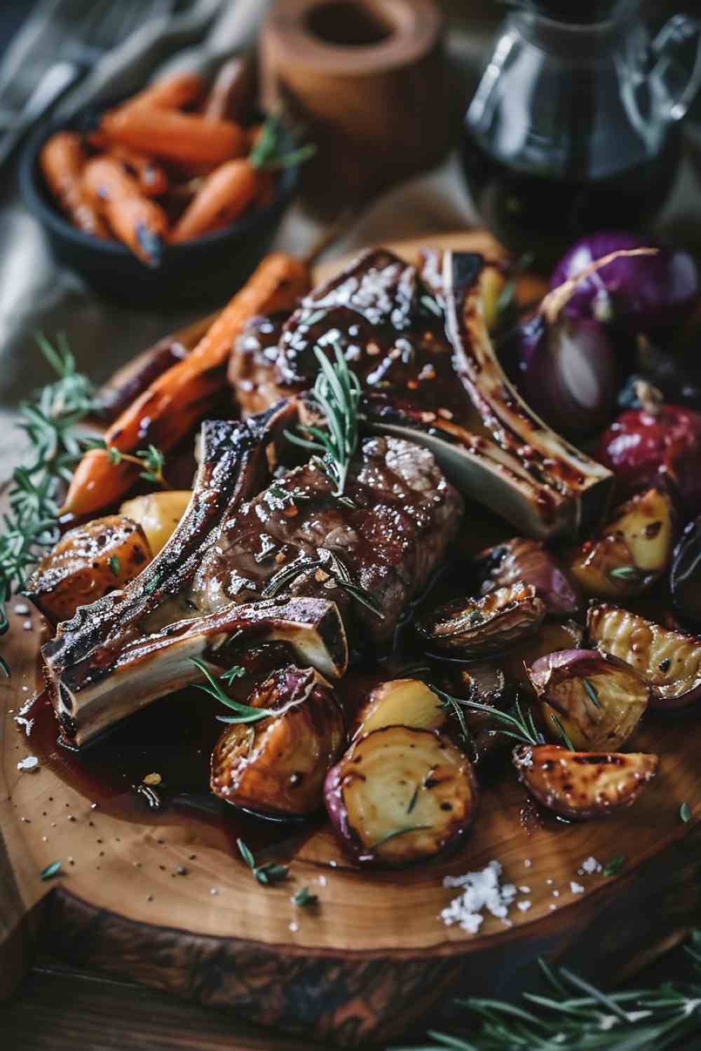 Rosemary Garlic Lamb Chops