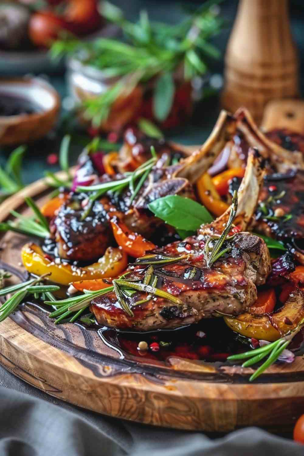 Rosemary Garlic Lamb Chops