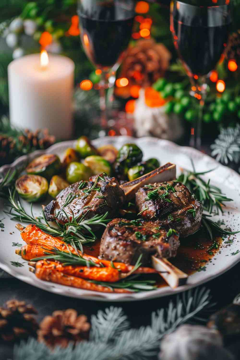 Rosemary Garlic Lamb Chops