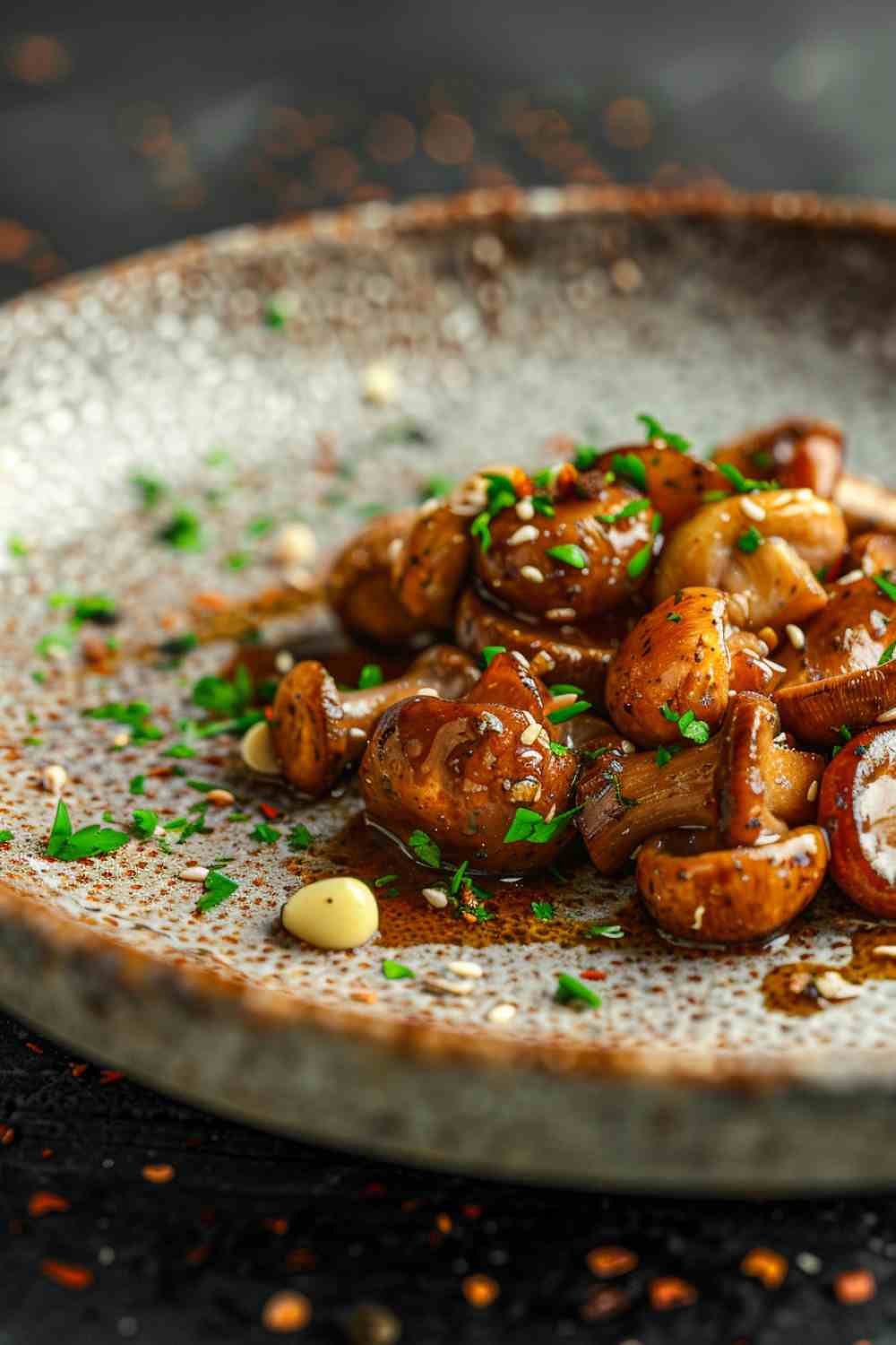 Sautéed Mushrooms with Garlic Butter