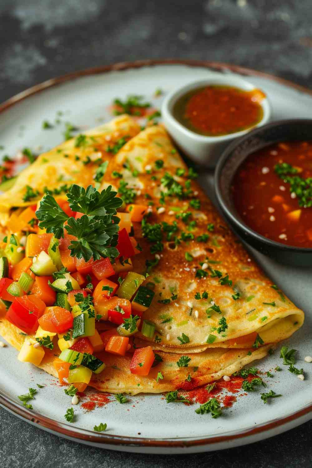 Savory Pancakes with Veggies