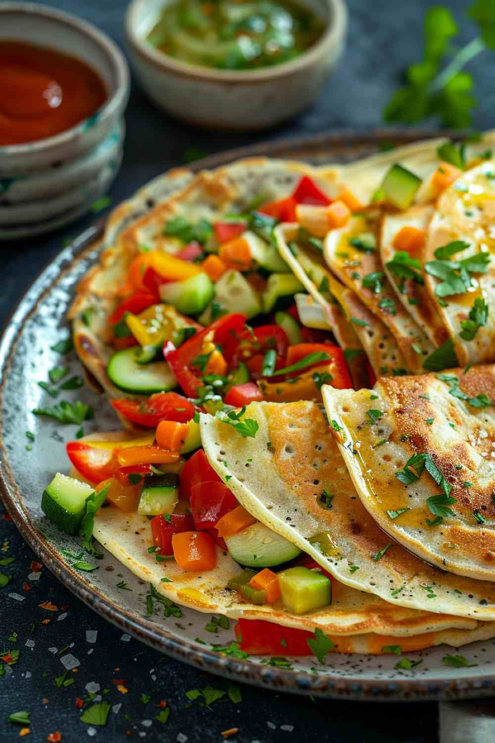 Savory Pancakes with Veggies