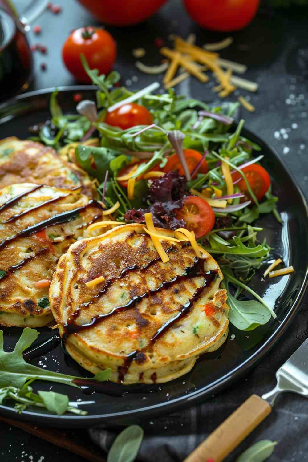 Savory Pancakes with Veggies