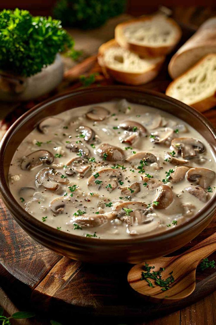 Simple Mushroom Soup