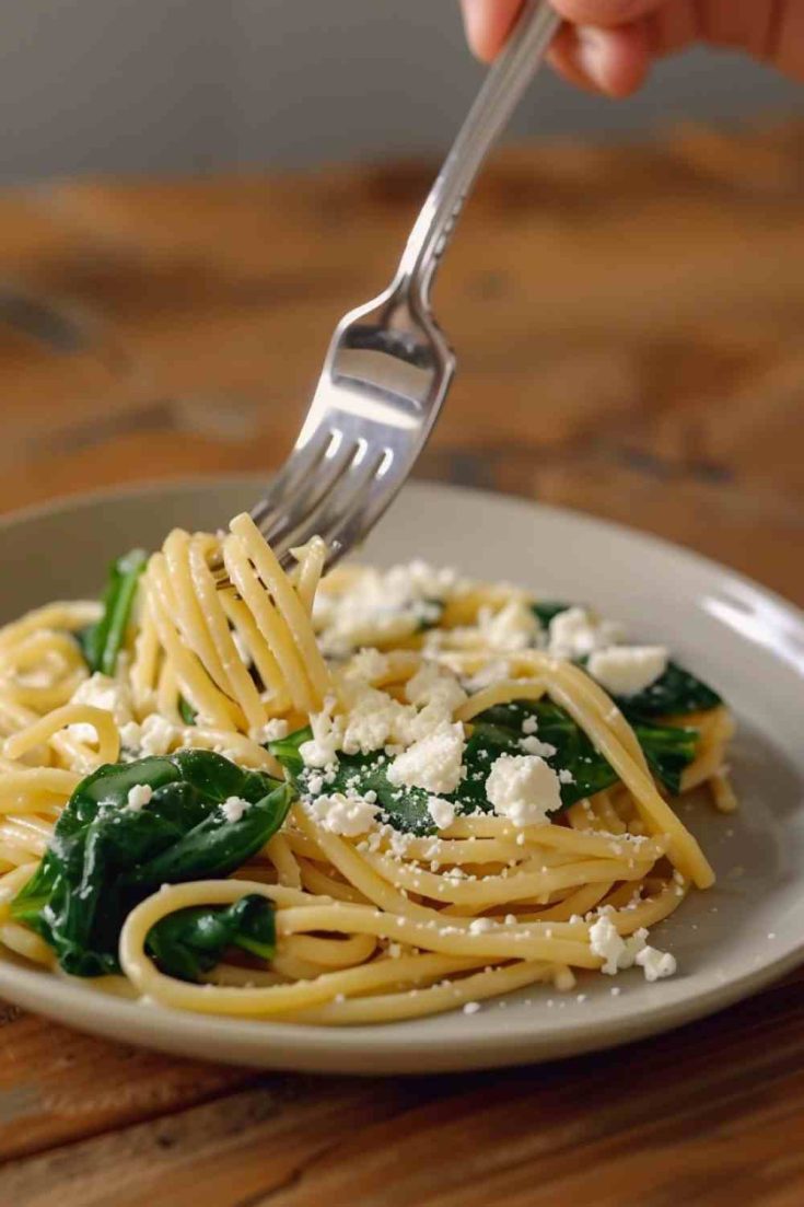 Spinach and Feta Pasta