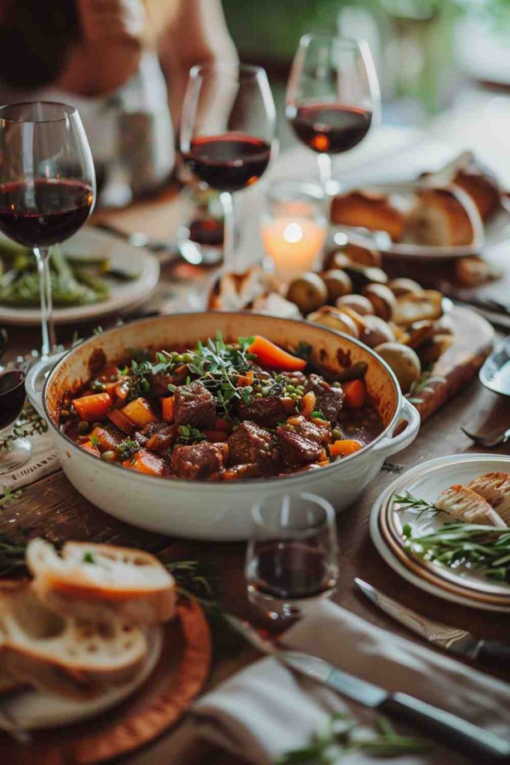 Slow Cooker Beef Bourguignon