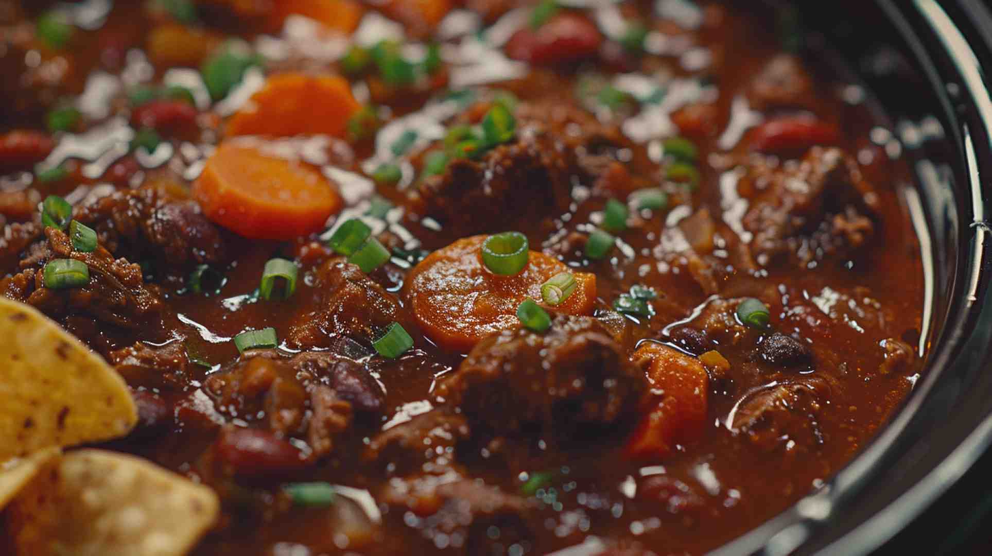 Slow Cooker Beef Chili