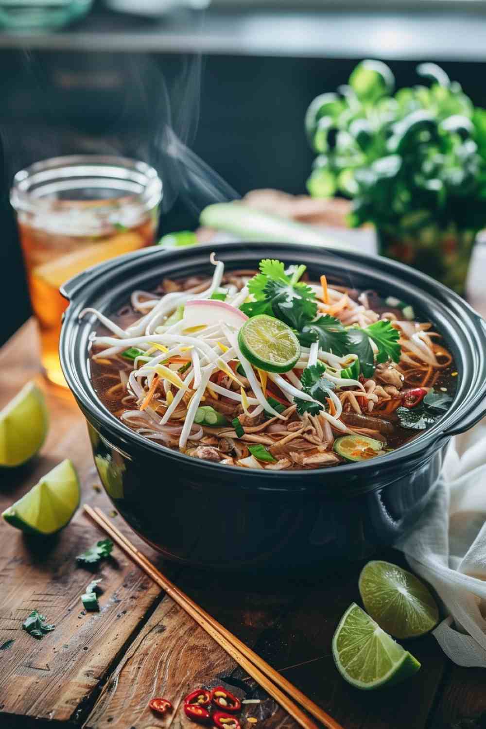 Slow Cooker Chicken Pho