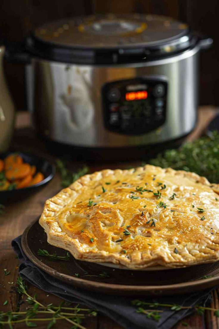 Slow Cooker Chicken Pot Pie