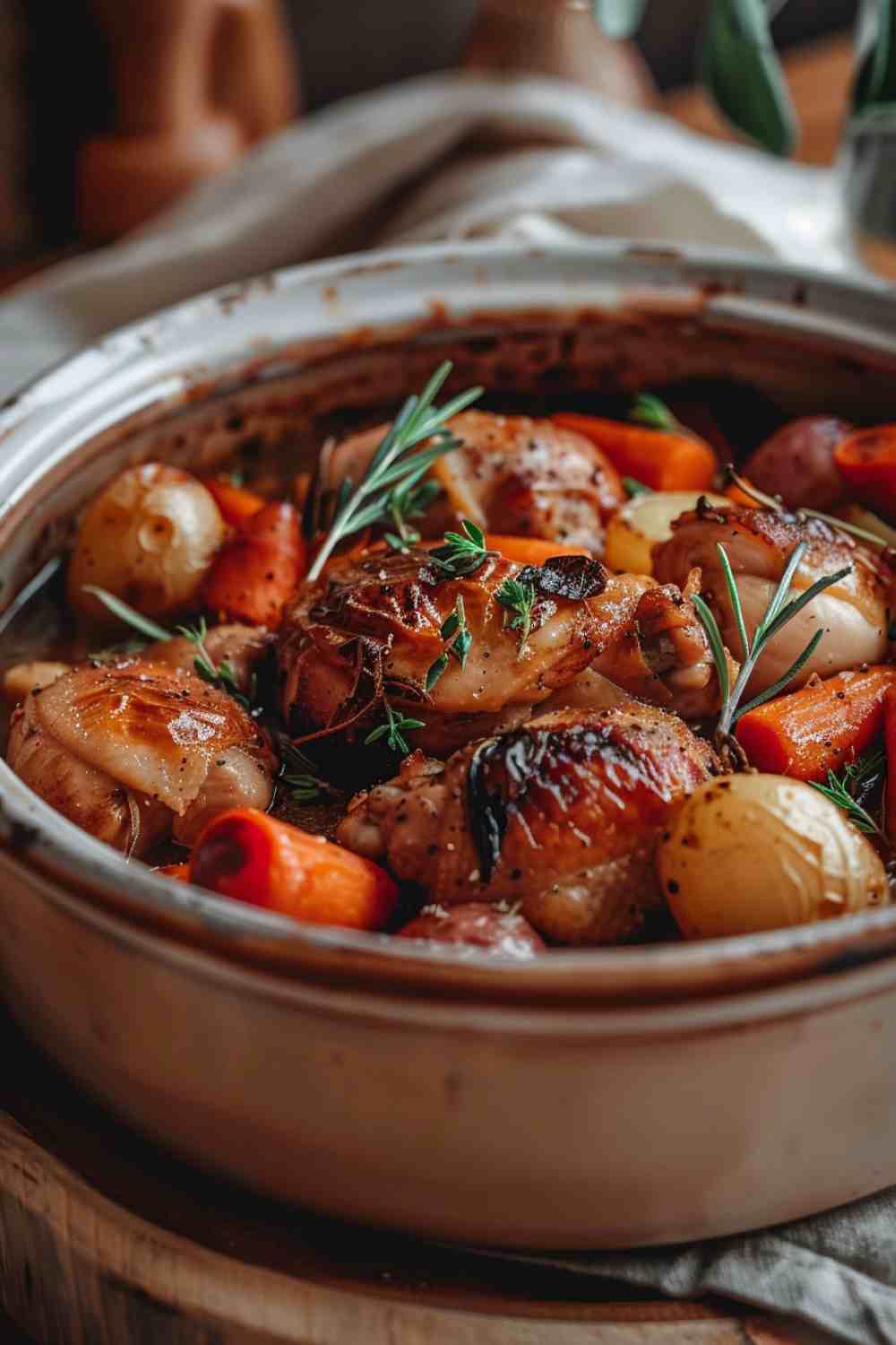 Easy Slow Cooker Chicken and Gravy