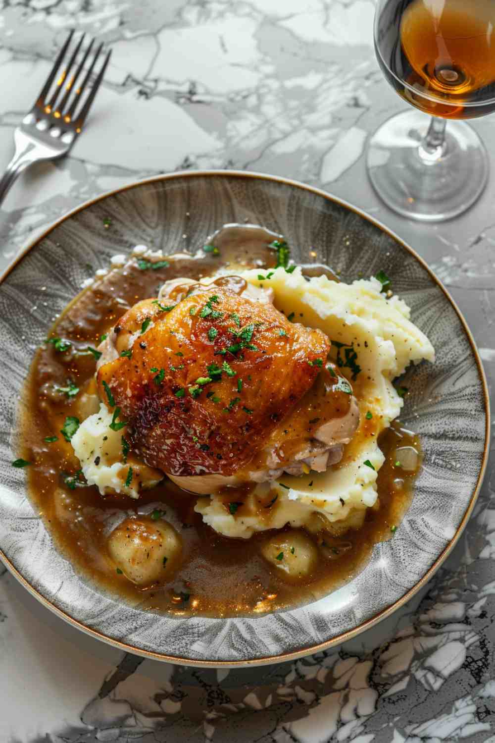 Easy Slow Cooker Chicken and Gravy