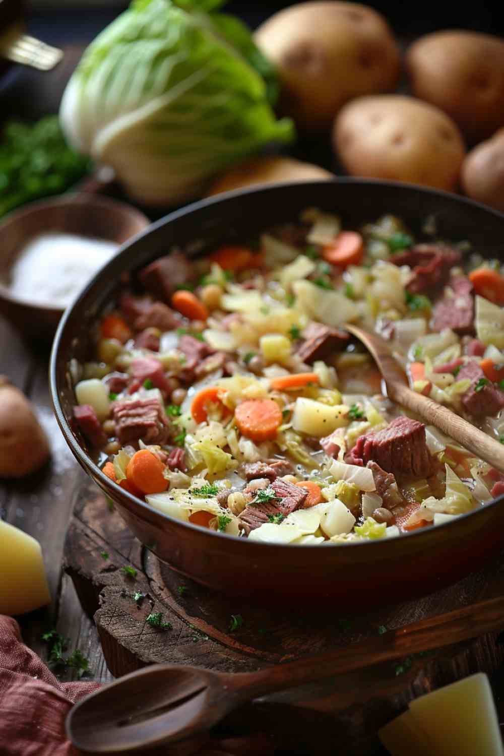 Slow Cooker Corned Beef and Cabbage