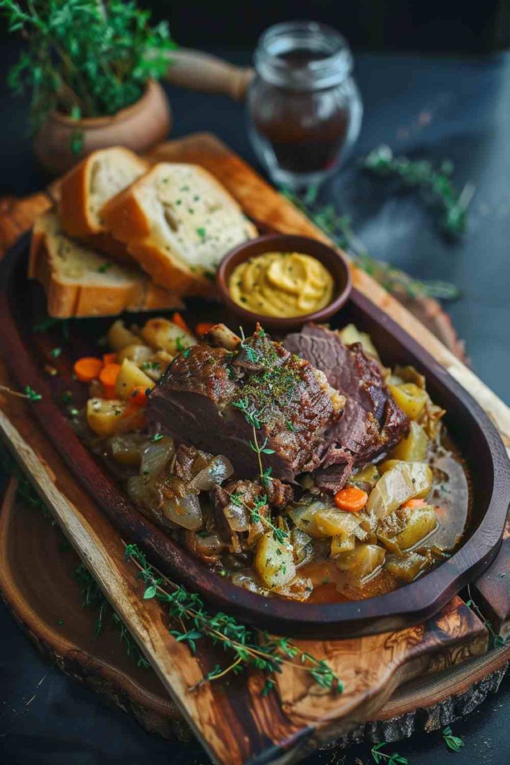 Slow Cooker Corned Beef and Cabbage