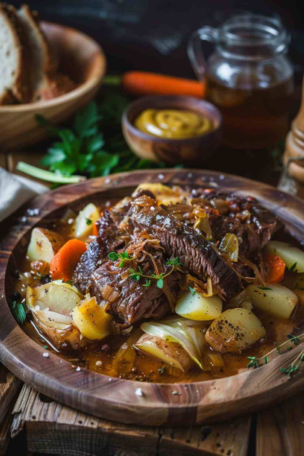 Slow Cooker Corned Beef and Cabbage