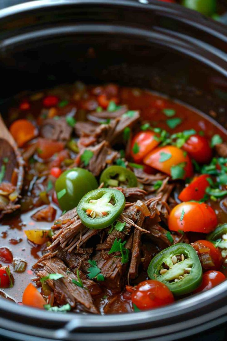 Slow Cooker Mexican Shredded Beef