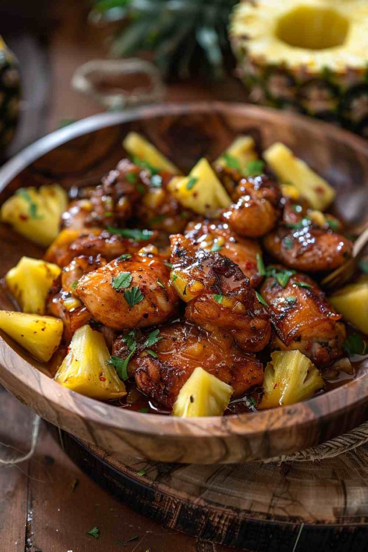 Slow Cooker Pineapple Chicken