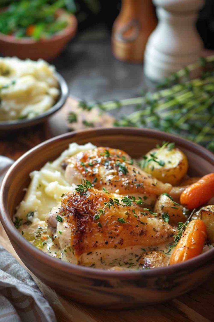 Slow Cooker Ranch Chicken