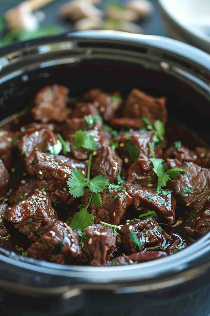 Slow Cooker Teriyaki Beef