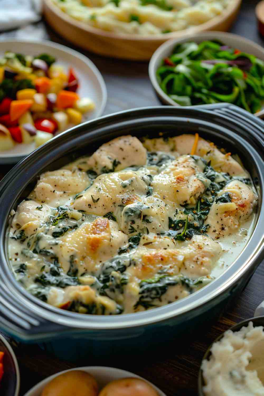 Spinach Artichoke Chicken