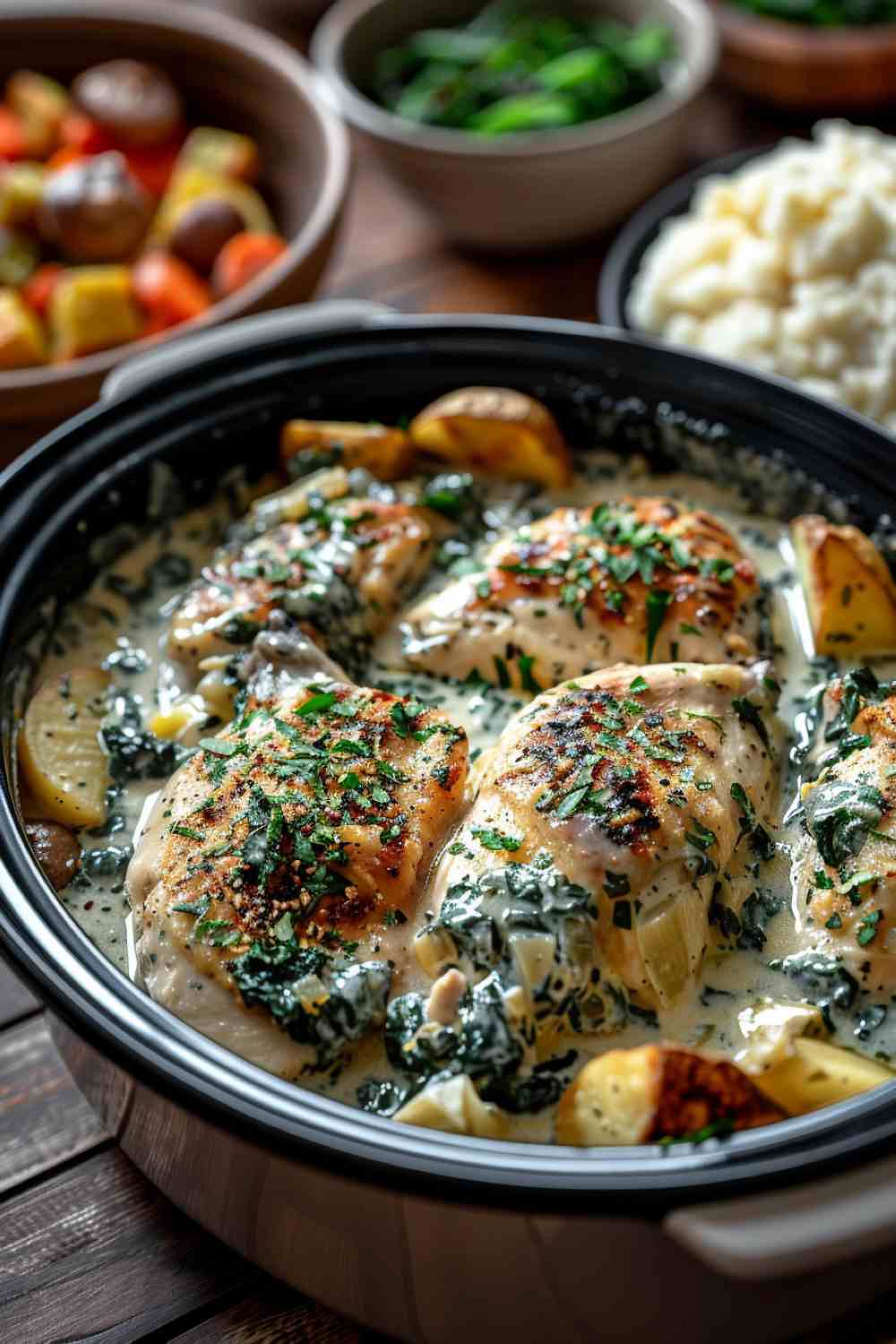 Spinach Artichoke Chicken