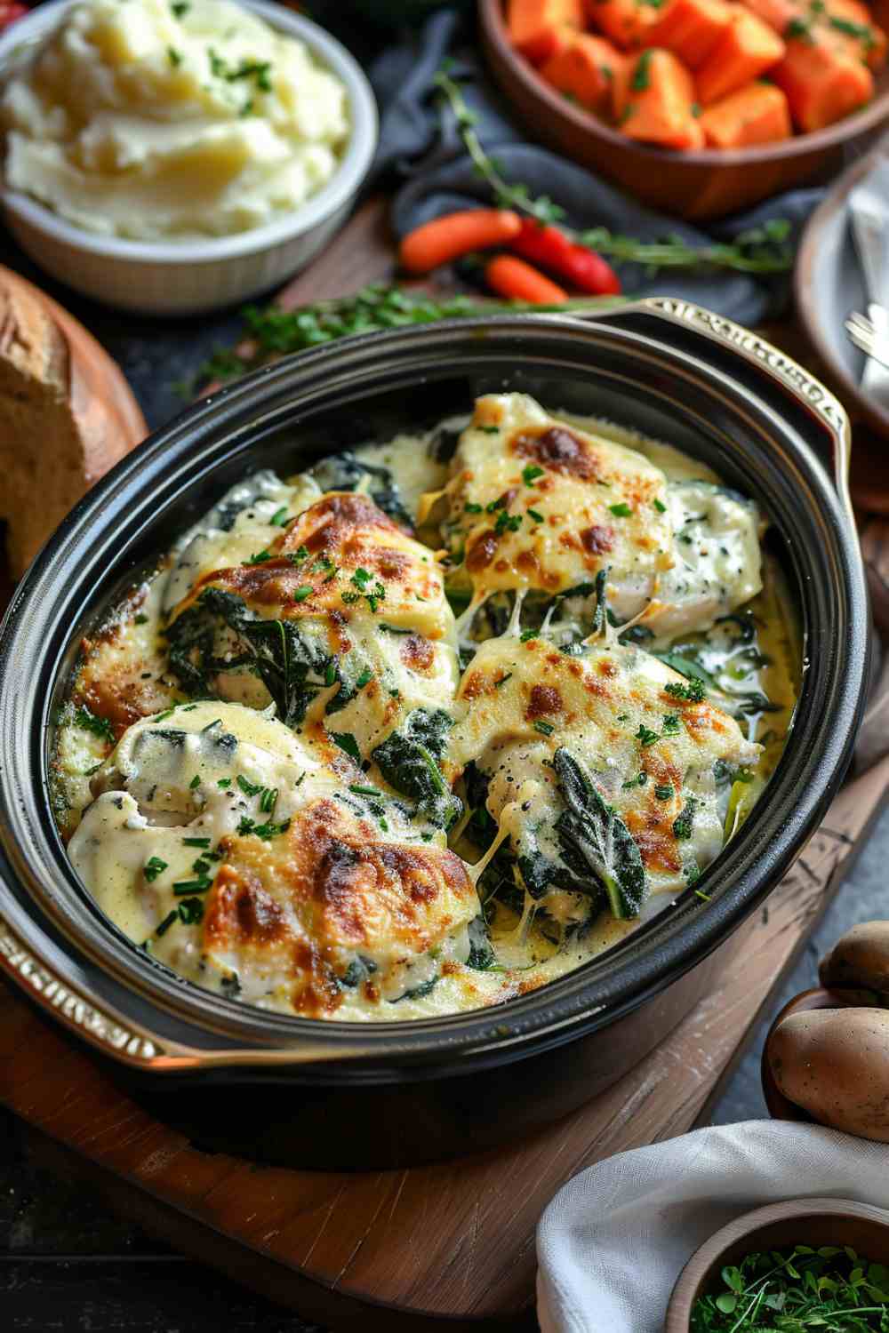 Spinach Artichoke Chicken