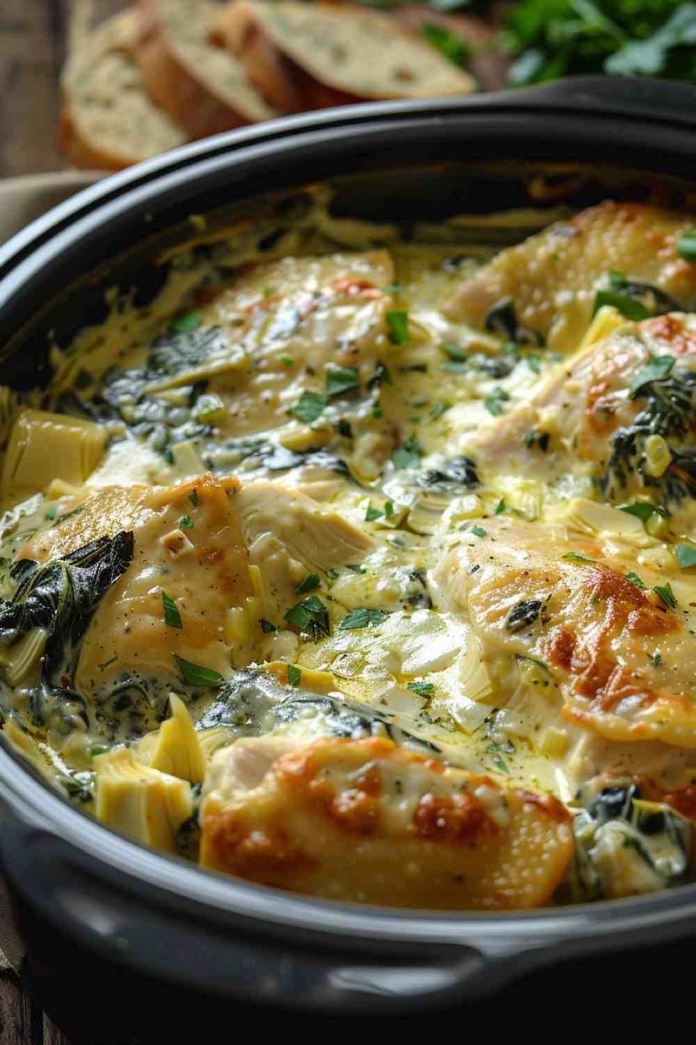 Spinach Artichoke Chicken