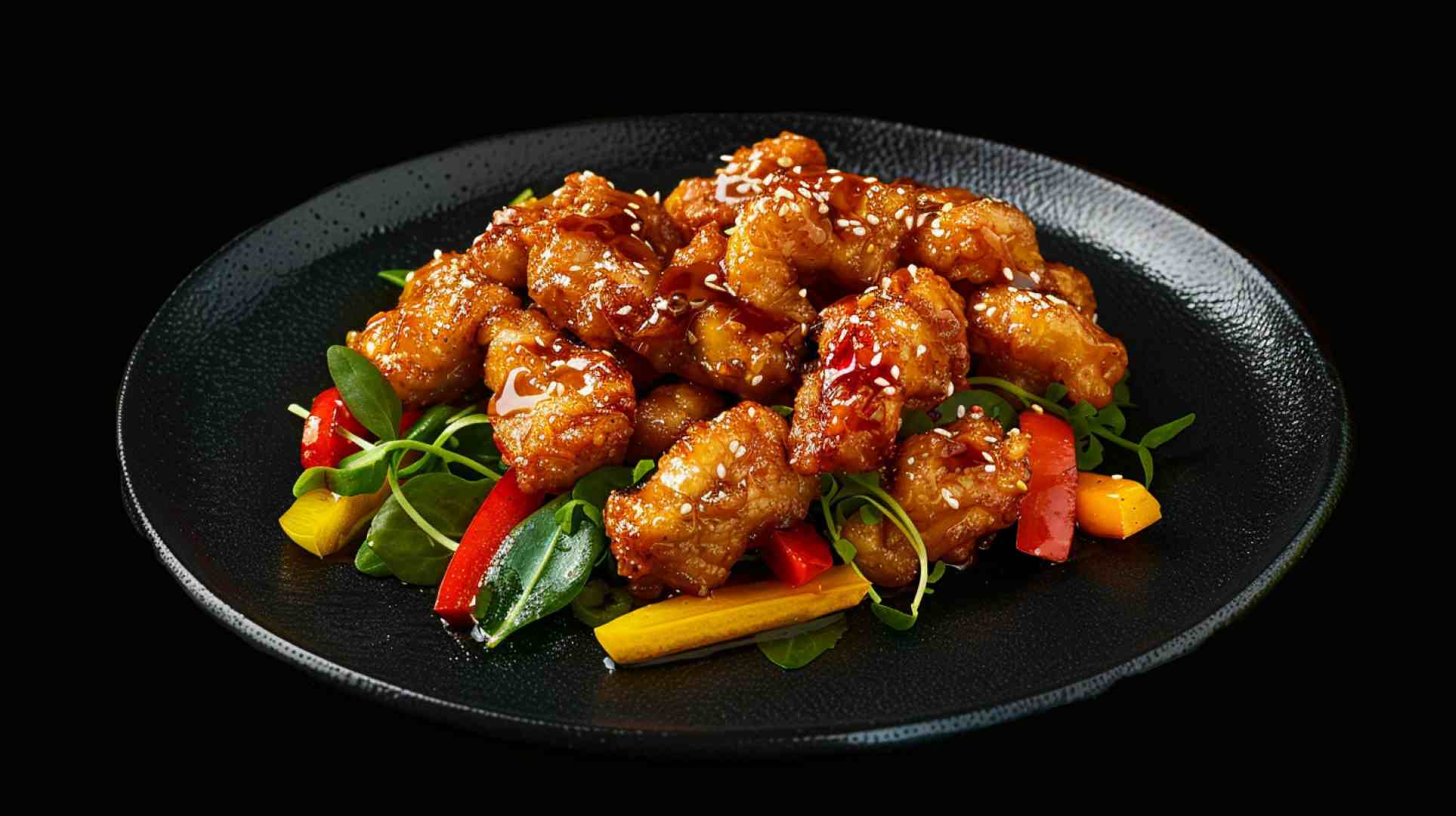 Sticky Sesame Chicken