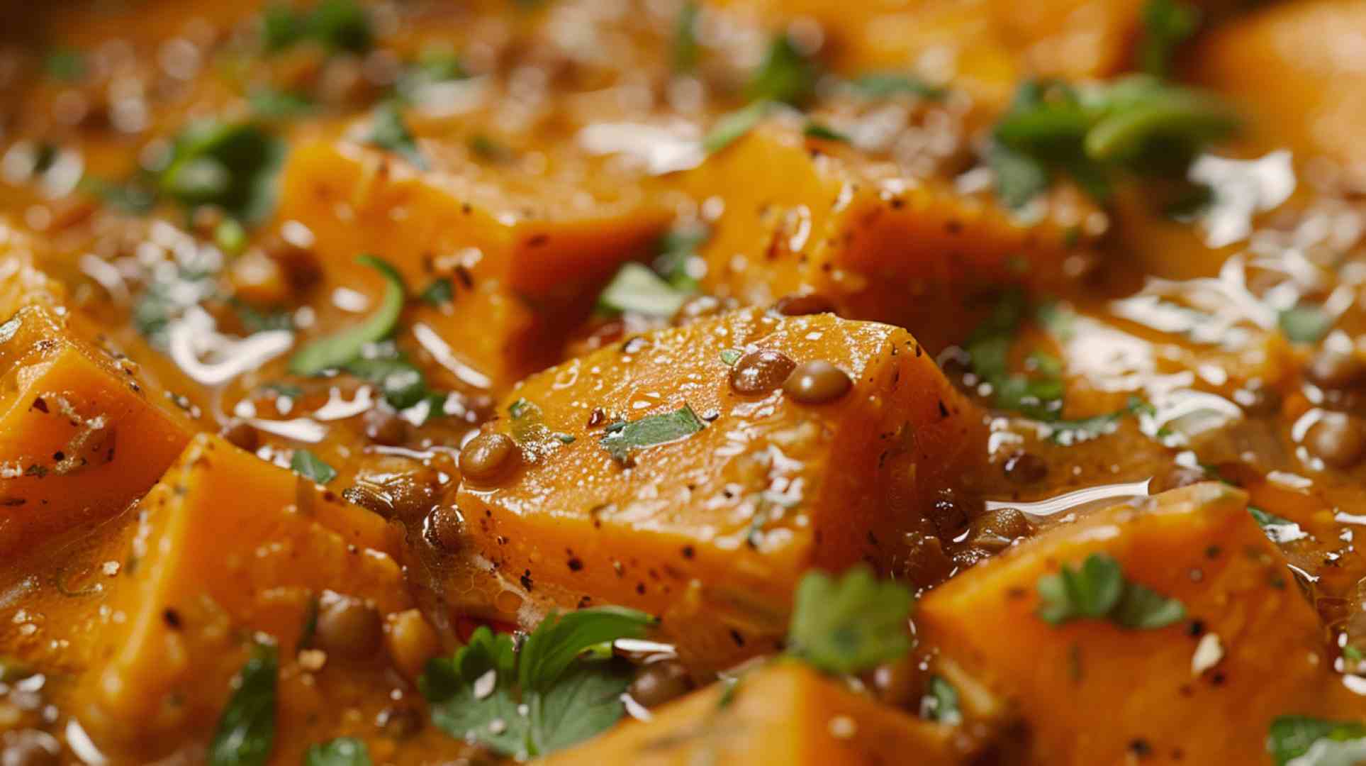 Sweet Potato Lentil Curry