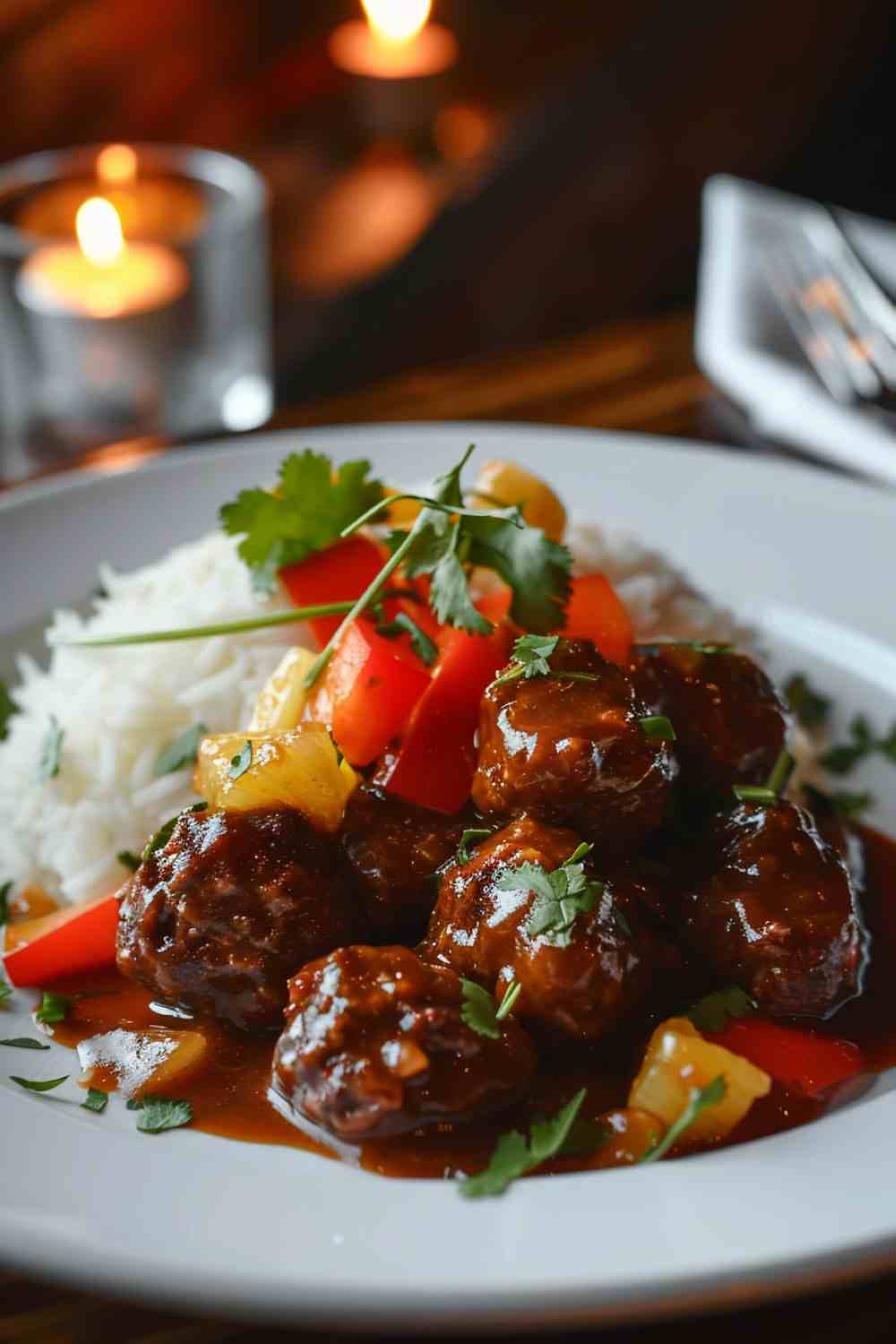 Sweet and Sour Meatballs