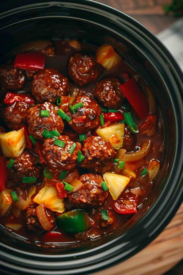 Sweet and Sour Meatballs