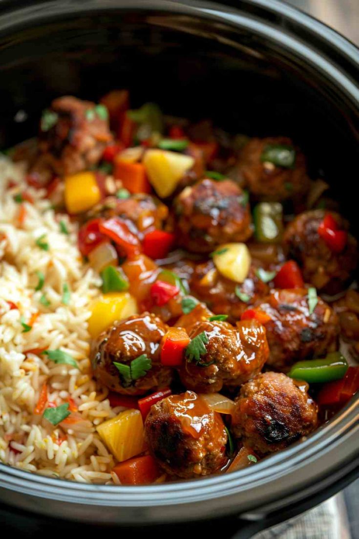 Sweet and Sour Meatballs