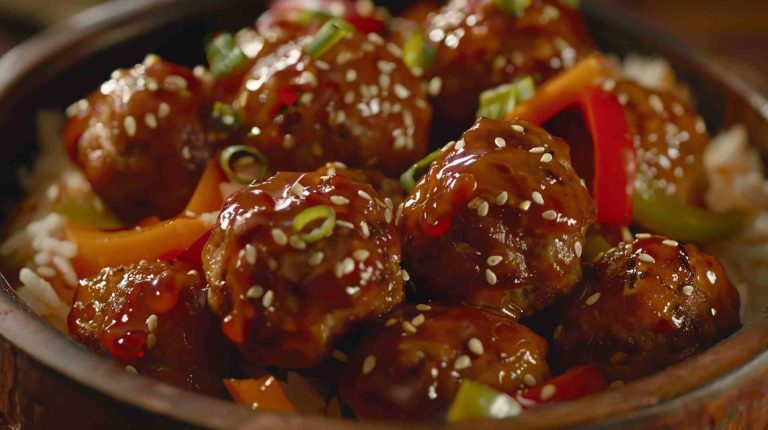 Sweet and Sour Meatballs