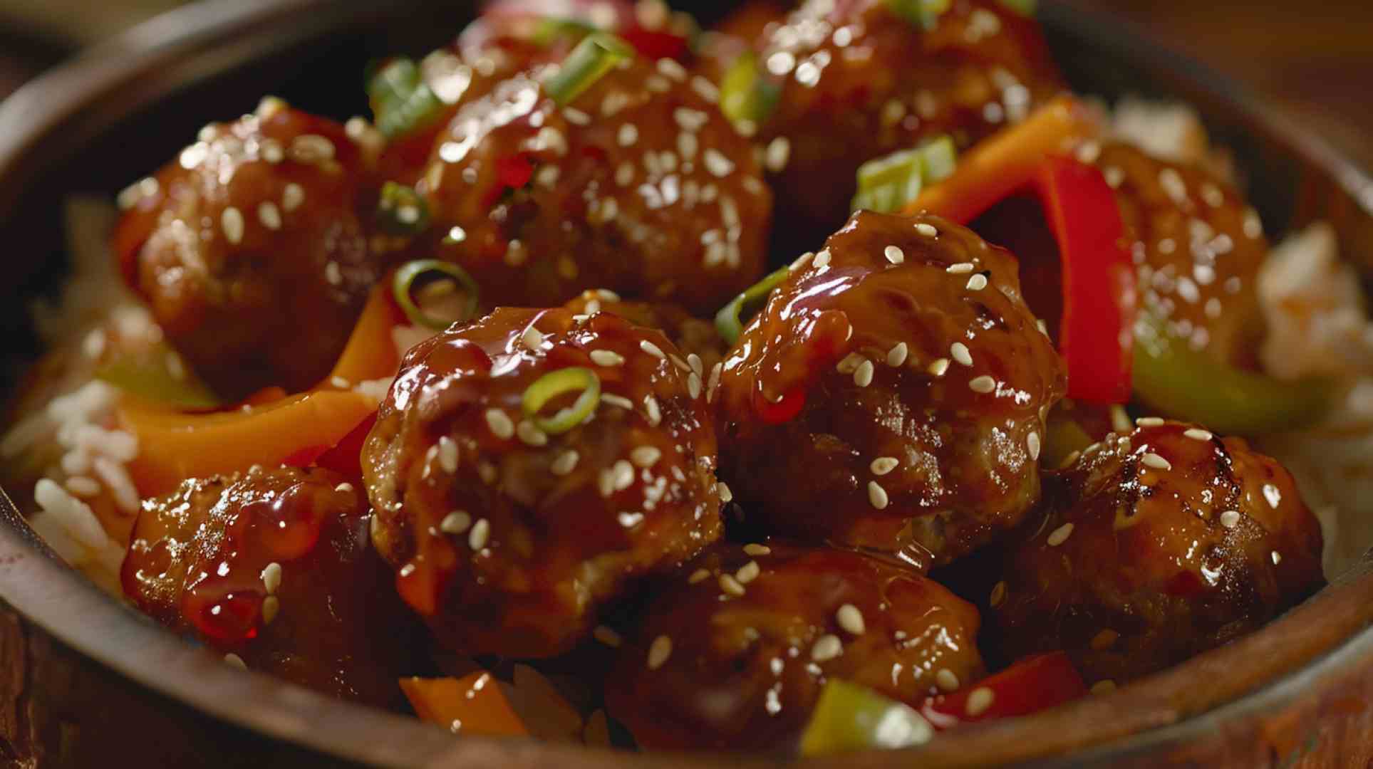 Sweet and Sour Meatballs