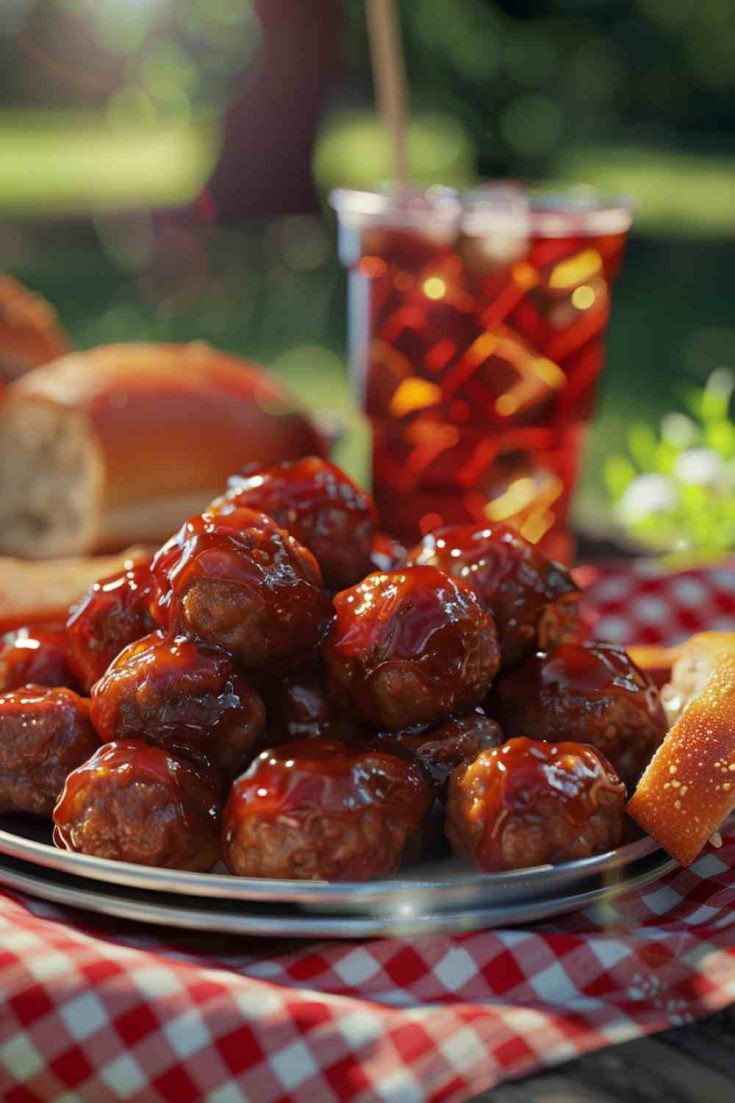 Sweet and Spicy BBQ Meatballs