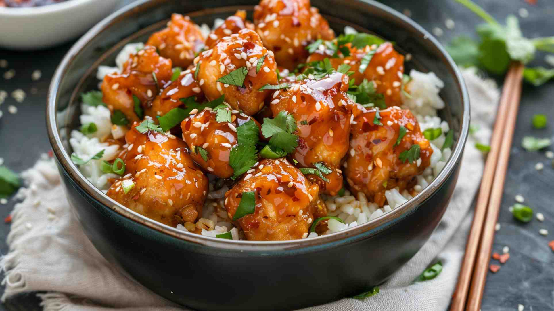 Sweet and Spicy Crockpot Chicken