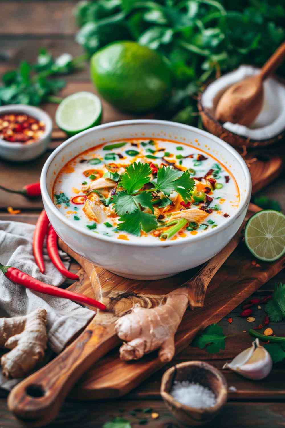 Thai Chicken Coconut Soup