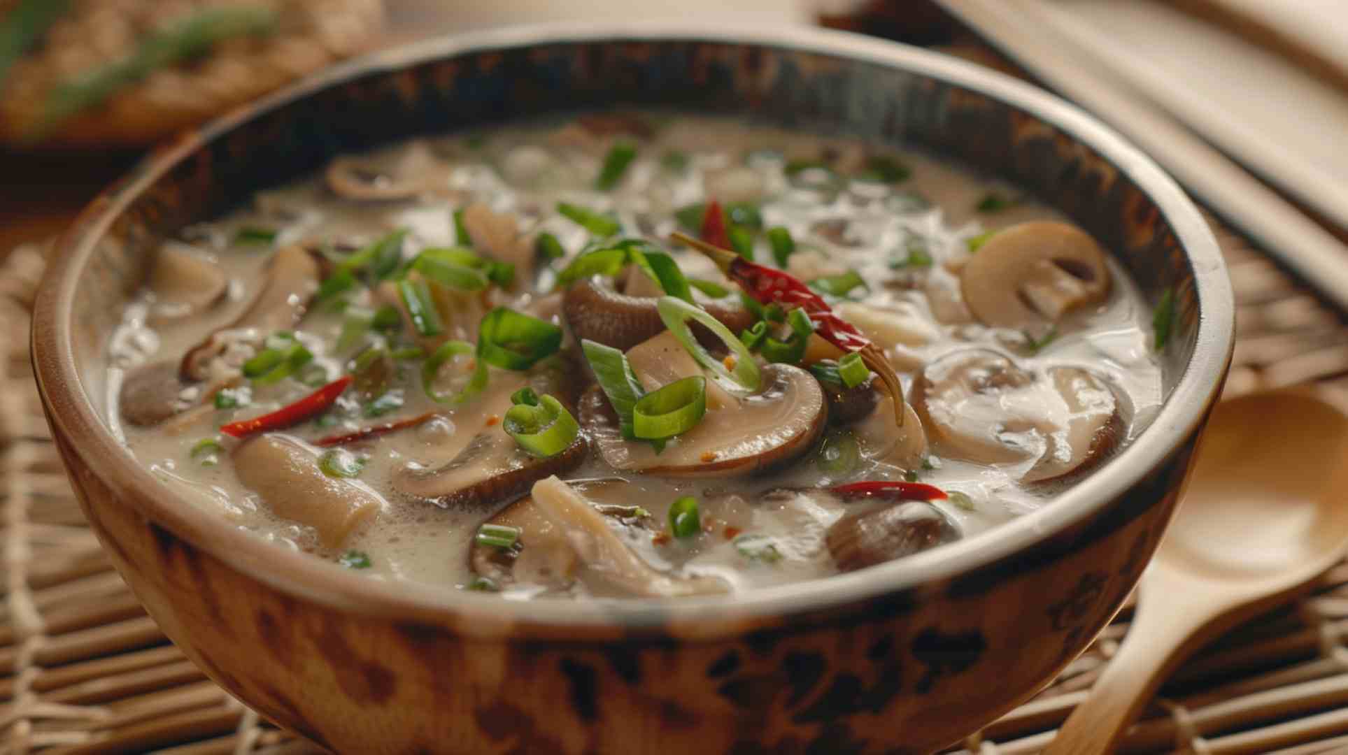 Thai Mushroom Coconut Soup