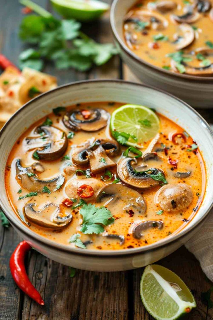 Thai Mushroom Coconut Soup