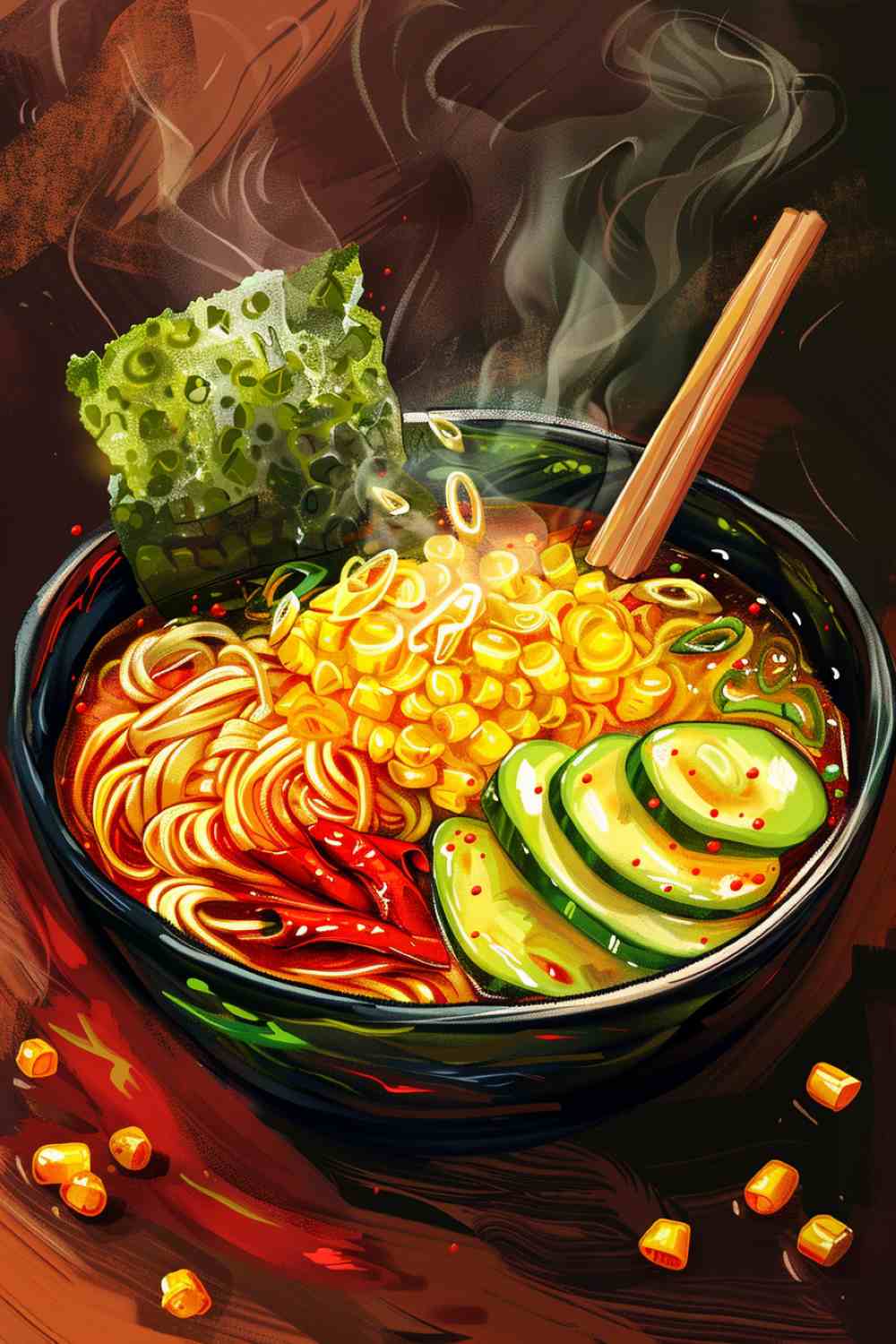 Vegetable Ramen Noodles