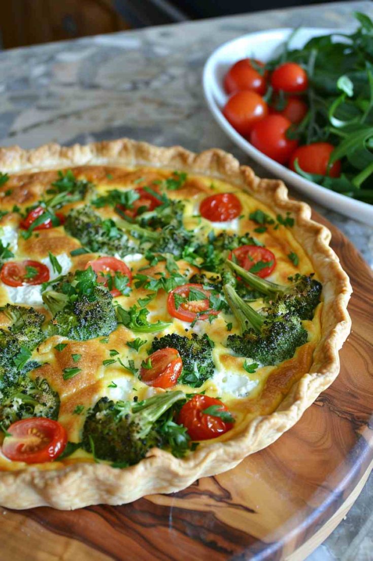 Vegetable Spring Quiche