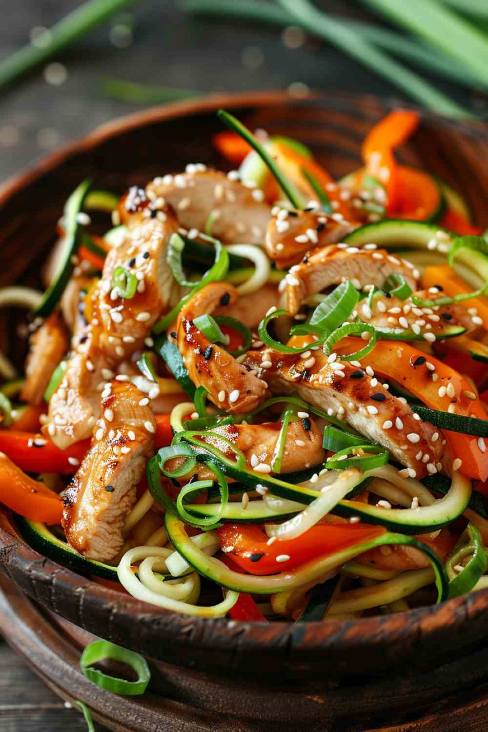 Zucchini Noodle Stir-Fry