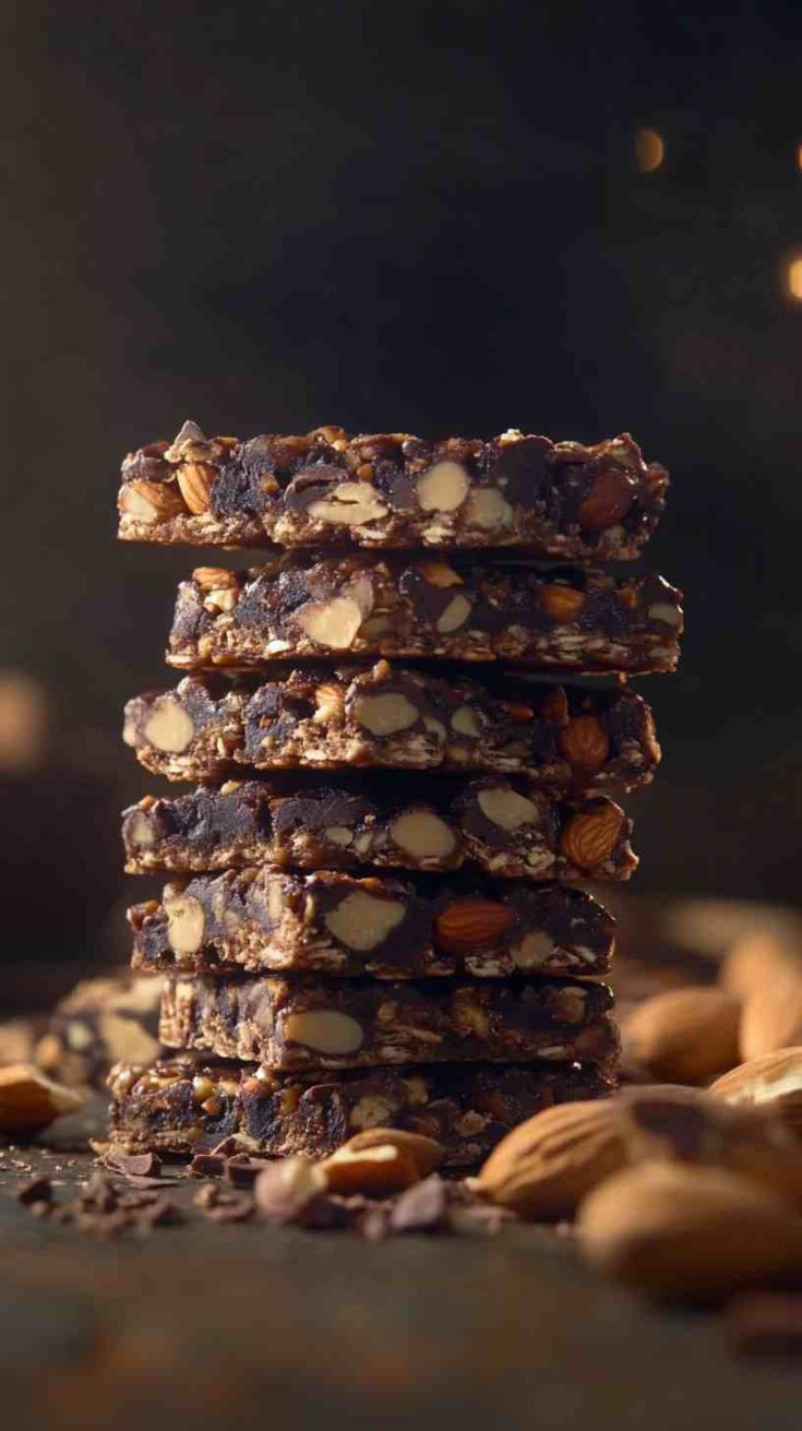 Dark Chocolate & Nut Energy Bars