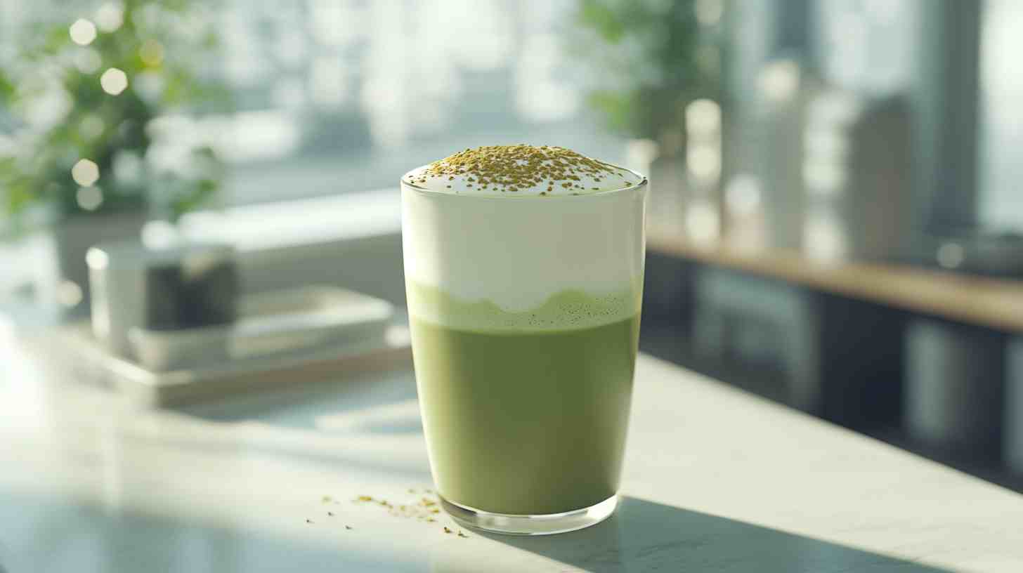 Matcha Green Tea Protein Latte