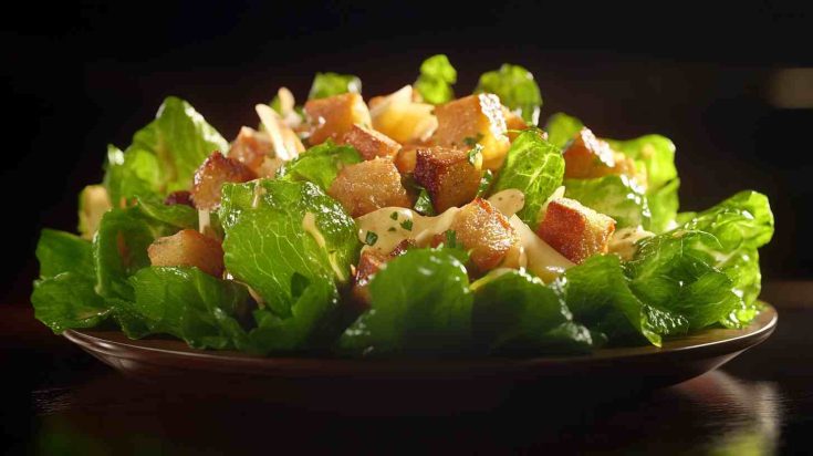 1905 Caesar Salad with Anchovy Dressing