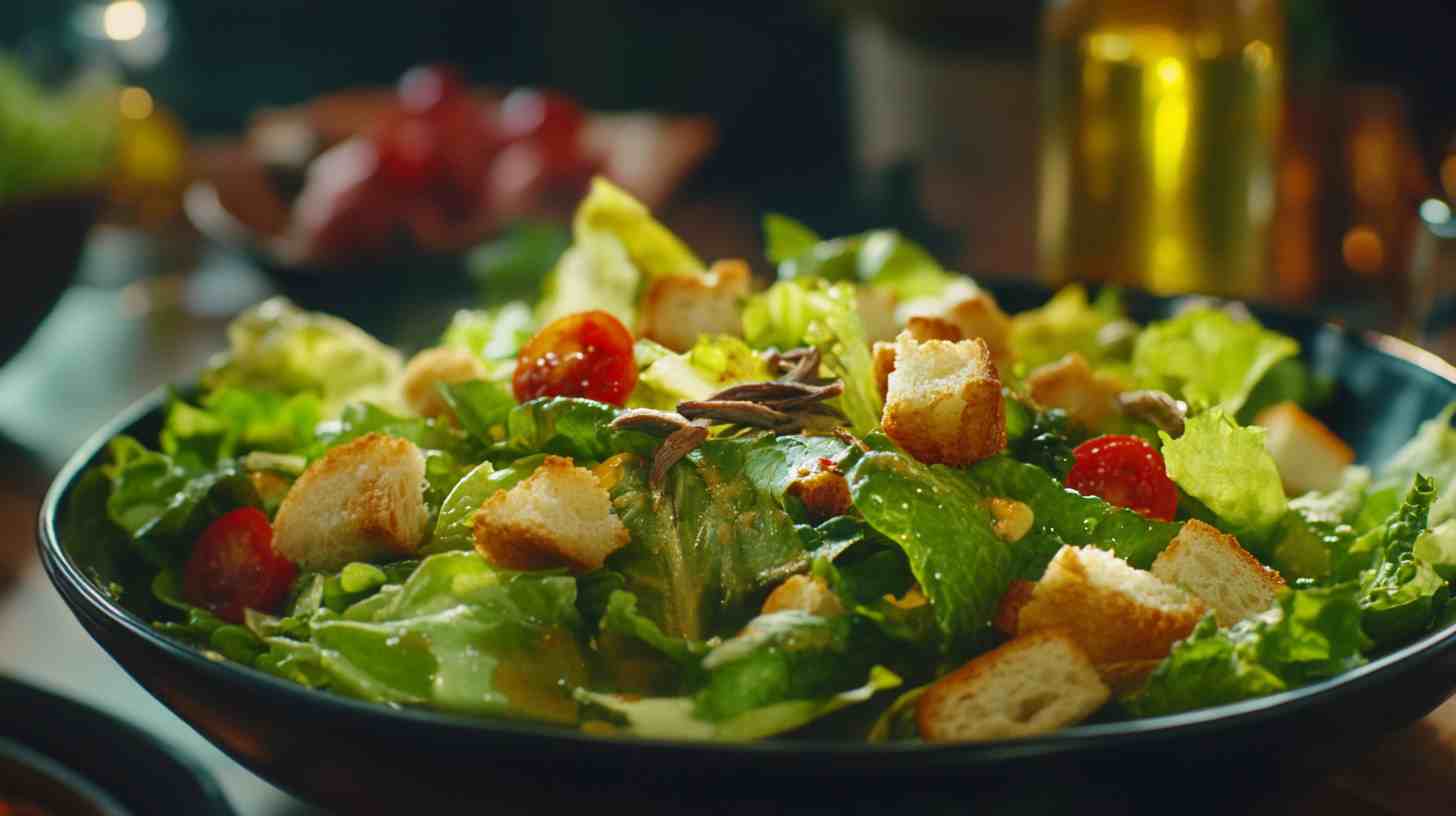 1905 Caesar Salad with Anchovy Dressing