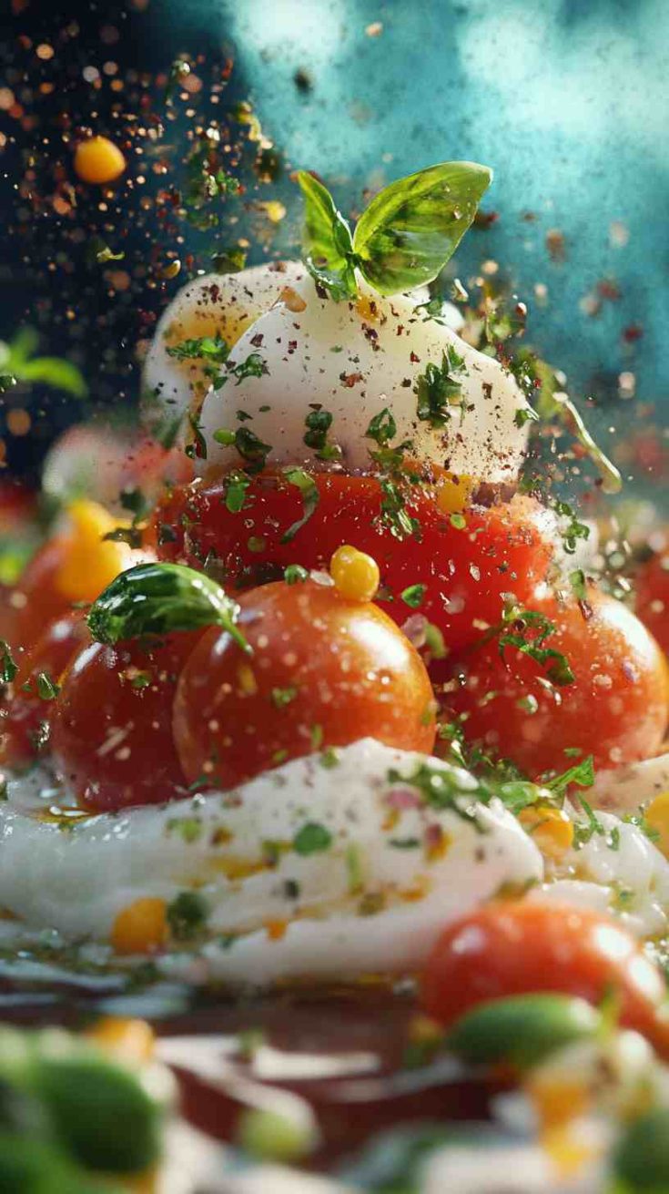 1905 Columbia House Tomato and Mozzarella Salad