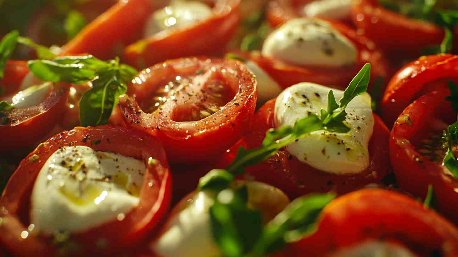 1905 Columbia House Tomato and Mozzarella Salad