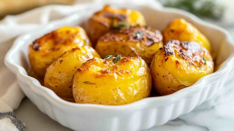 Air Fryer Crispy Skin and Soft Inside Baked Potatoes